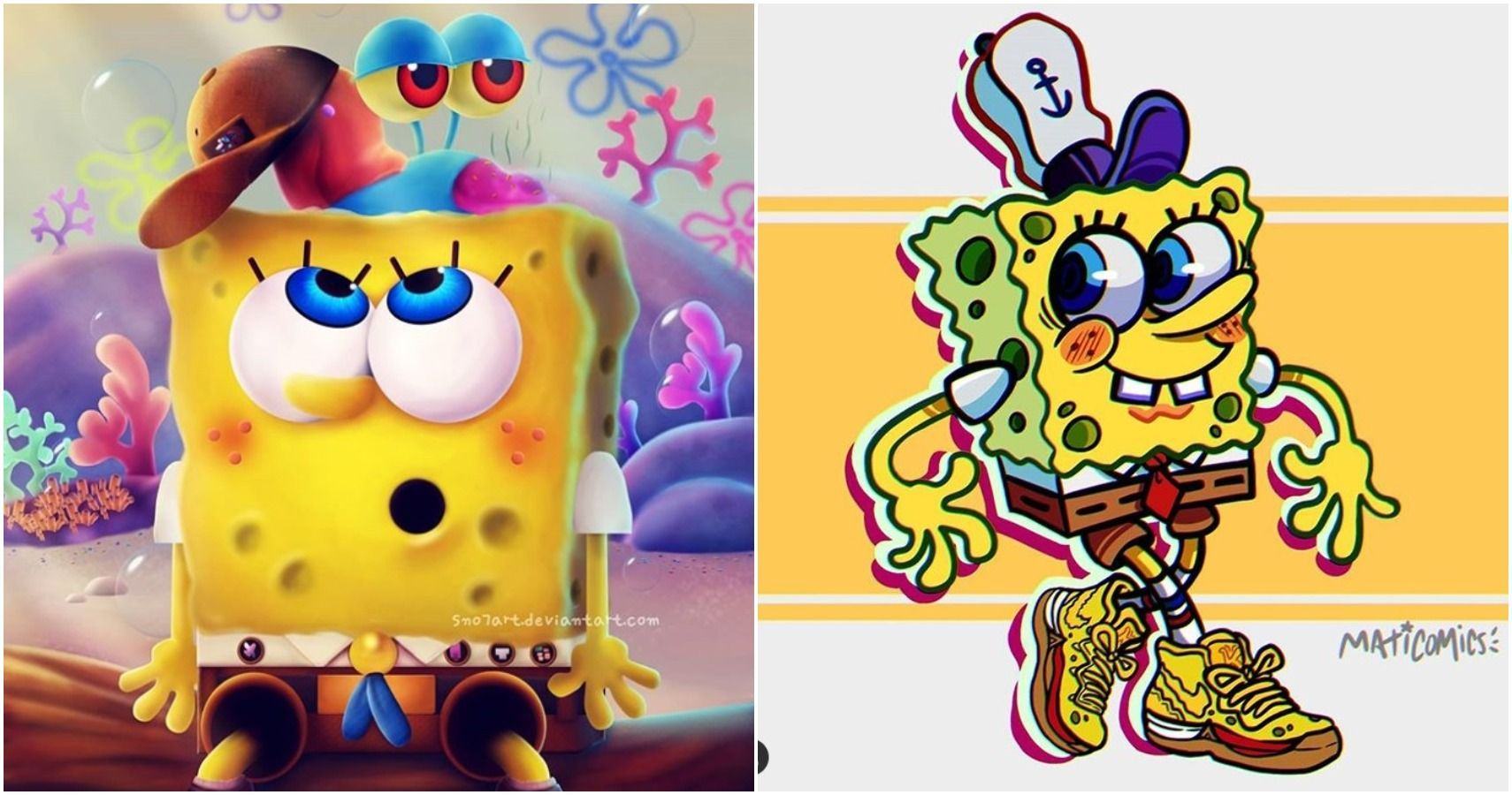 SpongeBob SquarePants: 10 Fan Art Pieces Of SpongeBob That Are Awesome ...