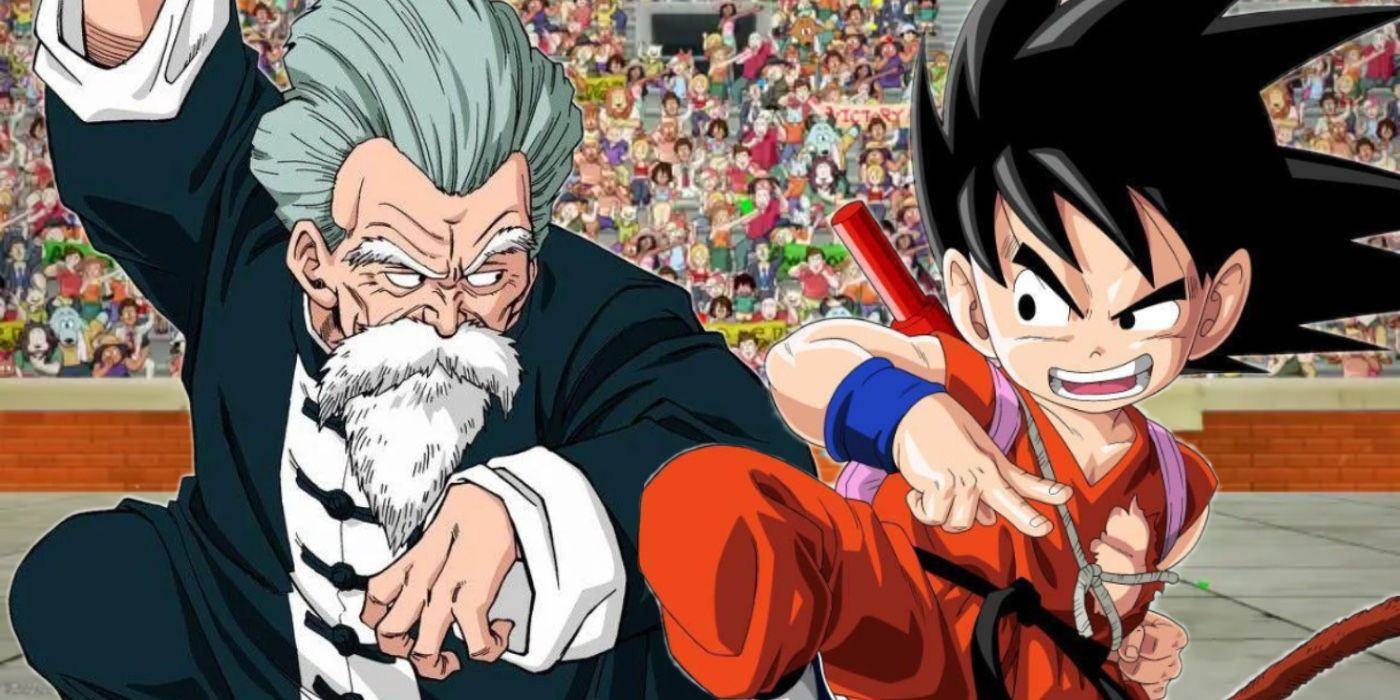 Goku Brawls With Master Roshi's Best Alias In New Dragon Ball Fanart ...