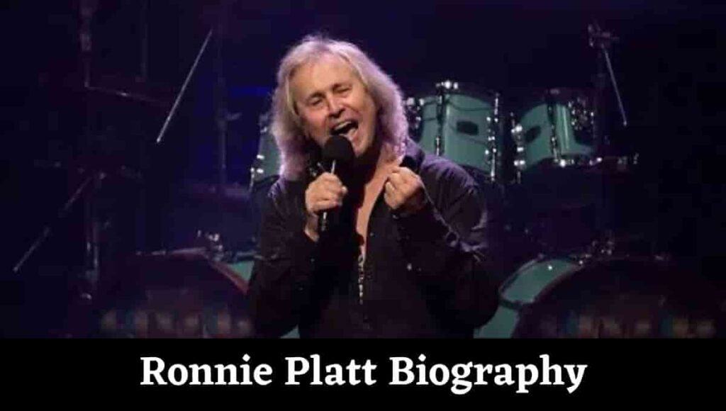 Ronnie Platt Wikipedia, Wiki, Kansas, Band, Singer, Age, Net Worth ...