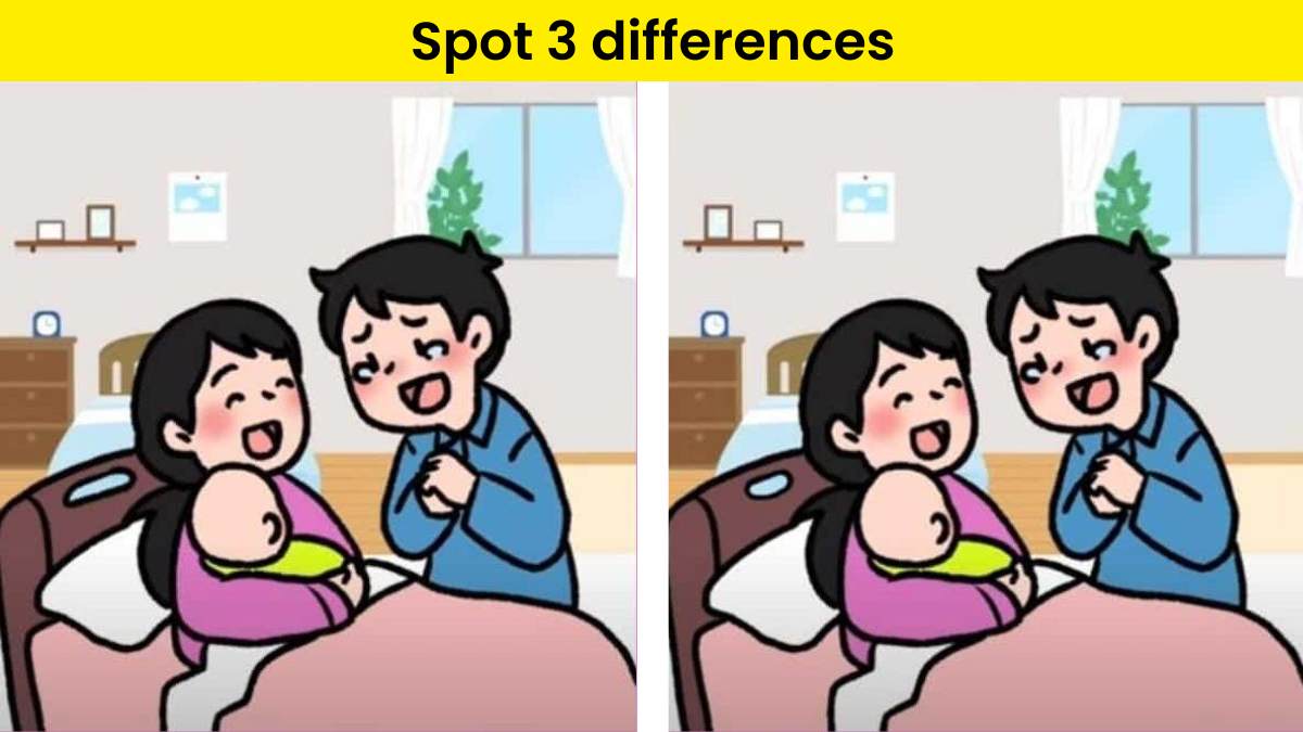 Spot The Difference: Can You Spot 3 Differences Between A Couple’s ...